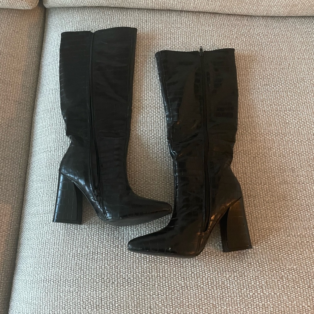 Knee high boots